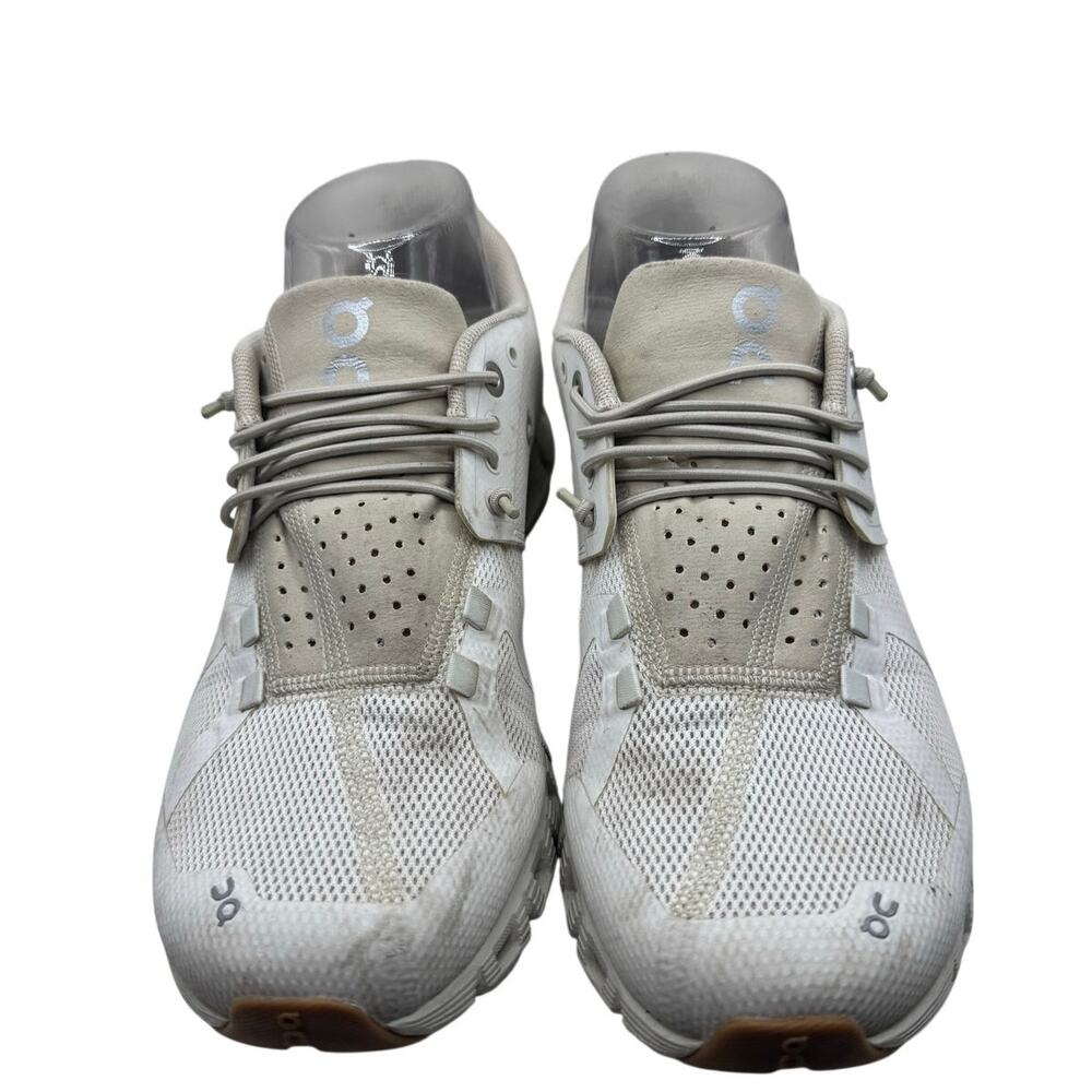 ON Cloud 5 Undyed White Pearl Running Shoes Sneakers Womens Size 7.5